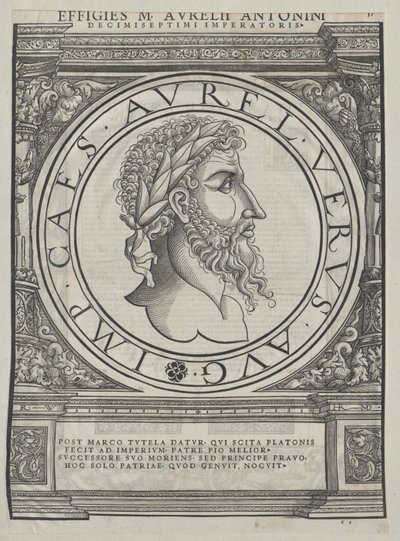 Rzymski cesarz Marek Aureliusz autorstwa Artist Unknown
