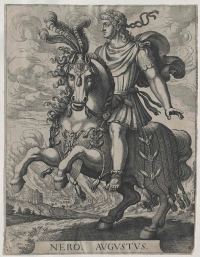 Cesarz rzymski Neron autorstwa Artist Unknown