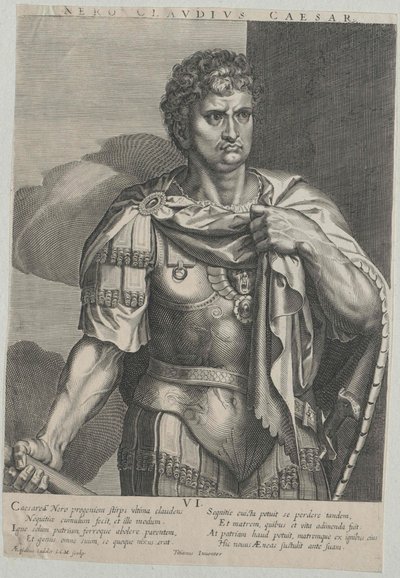 Cesarz rzymski Neron autorstwa Artist Unknown