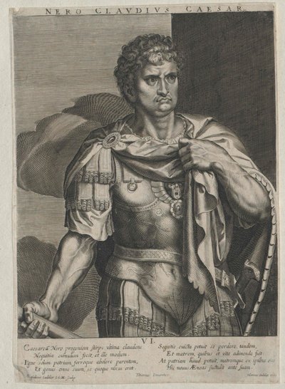 Cesarz rzymski Neron autorstwa Artist Unknown