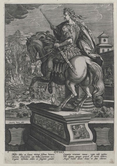 Rzymski cesarz Otho autorstwa Artist Unknown