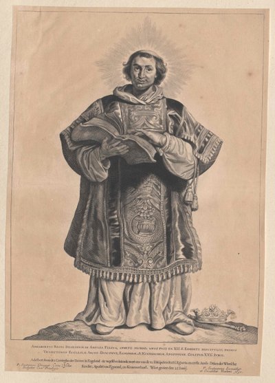 Święty Wojciech z Egmontu autorstwa Artist Unknown