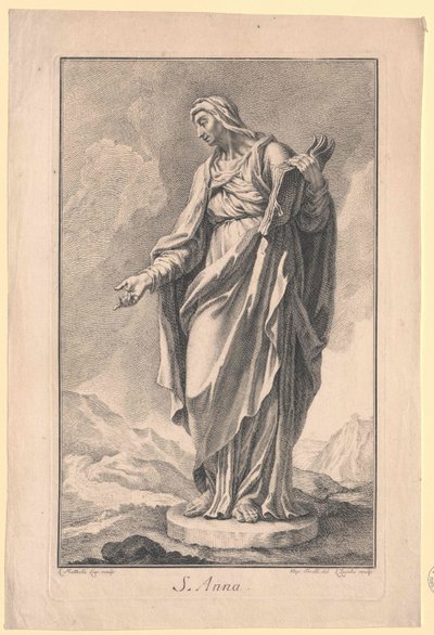 Święta Anna autorstwa Artist Unknown