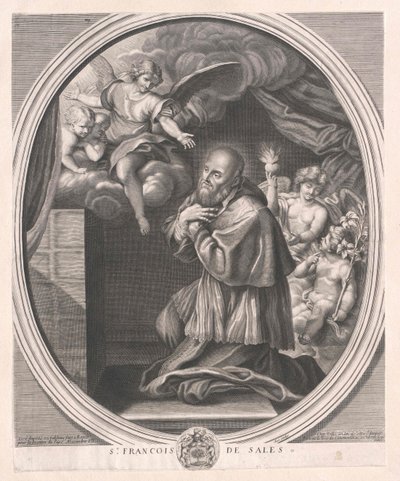 Święty Franciszek Salezy autorstwa Artist Unknown