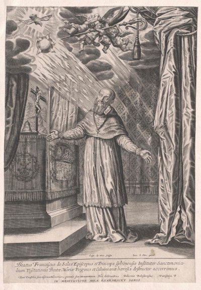 Święty Franciszek Salezy autorstwa Artist Unknown