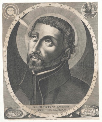 Święty Franciszek Ksawery autorstwa Artist Unknown