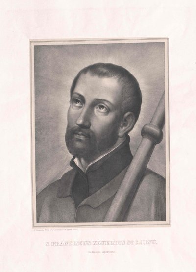 Święty Franciszek Ksawery autorstwa Artist Unknown