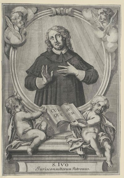 Saint Ivo autorstwa Artist Unknown