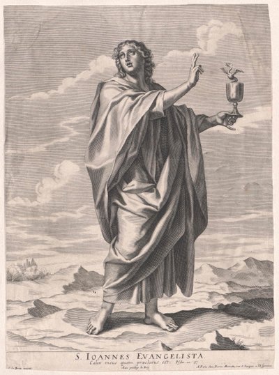 Święty Jan Ewangelista autorstwa Artist Unknown