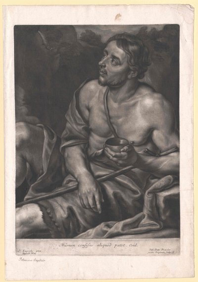Święty Jan Chrzciciel autorstwa Artist Unknown