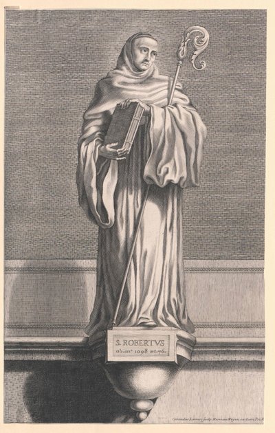 Święty Robert von Citeaux autorstwa Artist Unknown