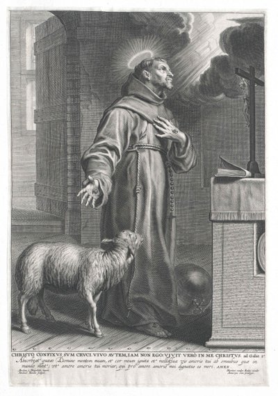Święty Franciszek z Asyżu autorstwa Artist Unknown