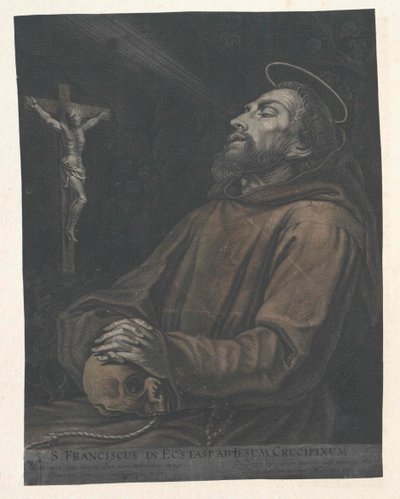Święty Franciszek z Asyżu autorstwa Artist Unknown