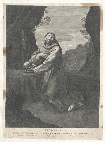 Święty Franciszek z Asyżu autorstwa Artist Unknown