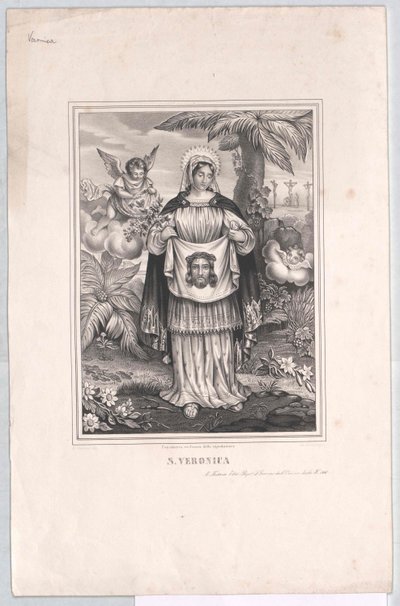 Święta Weronika autorstwa Artist Unknown