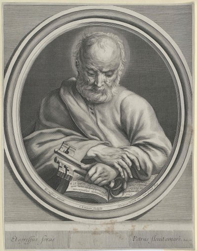 Święty apostoł Piotr autorstwa Artist Unknown