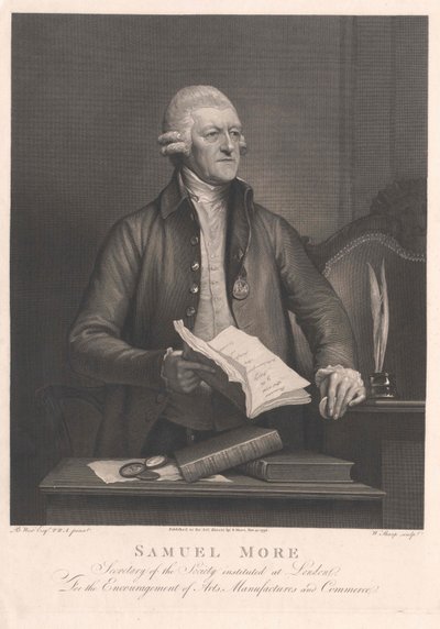 Samuel More autorstwa Artist Unknown