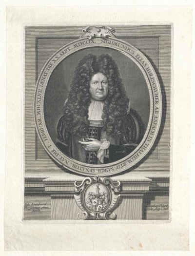 Sigismund Elijah Holzschuher z Aspach i Thalheim autorstwa Artist Unknown