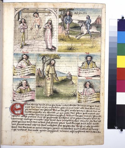 Speculum humanae salvationis autorstwa Artist Unknown