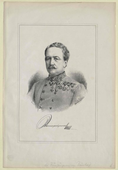 Stanisław baron Bourguignon-Baumberg autorstwa Artist Unknown