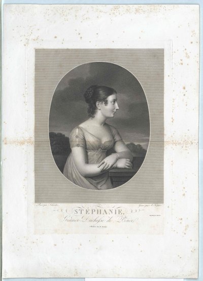 Stephanie z Baden autorstwa Artist Unknown
