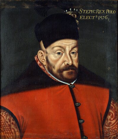 Stefan I Batory (1533-1586) autorstwa Artist Unknown