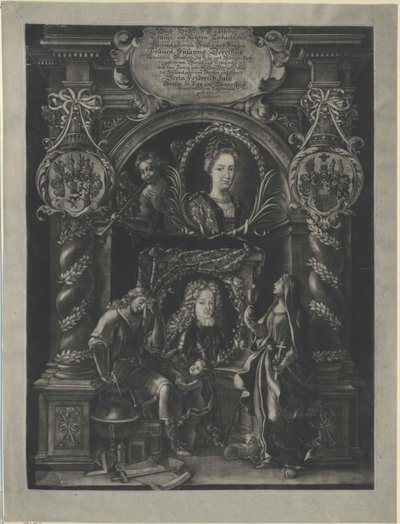 Susanna Dorothea von Eybiswald (druk) autorstwa Artist Unknown
