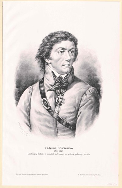 Tadeusz Kosciusko autorstwa Artist Unknown