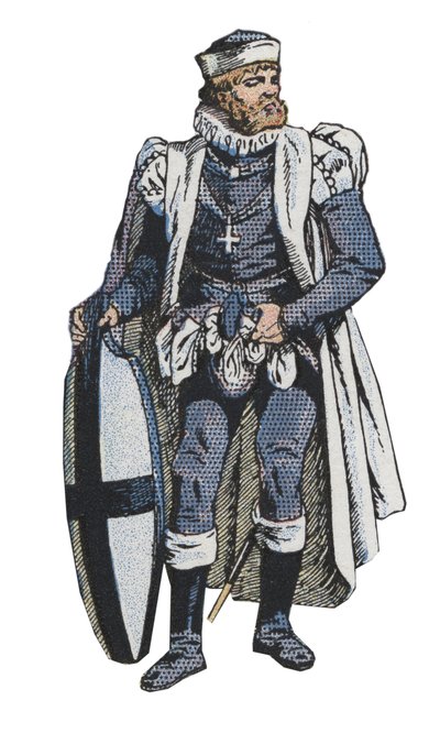 Krzyżacy - Zakon Krzyżacki autorstwa Artist Unknown
