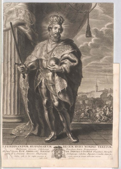 Święty Ferdynand III autorstwa Artist Unknown