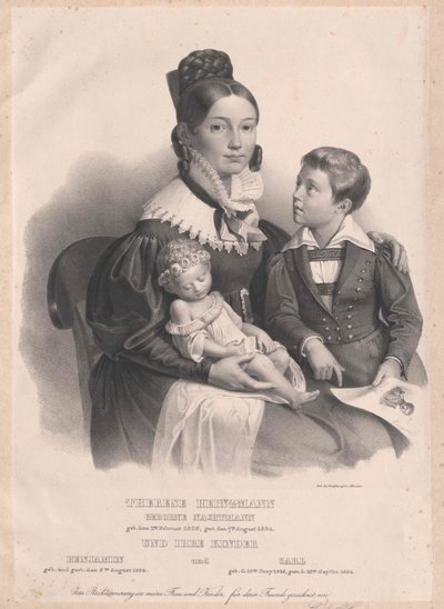 Therese Nachtmann autorstwa Artist Unknown