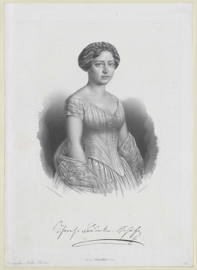 Therese Schaefer autorstwa Artist Unknown