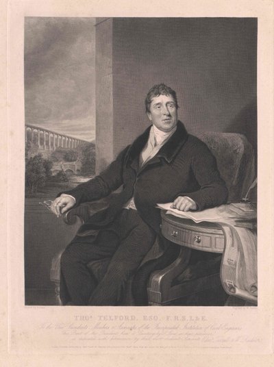 Pan Thomas Telford autorstwa Artist Unknown