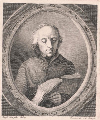 Tobias Gruber (druk) autorstwa Artist Unknown