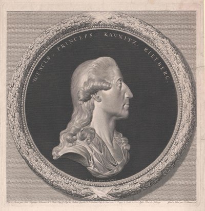 Wenzel Anton hrabia Kaunitz-Rietberg autorstwa Artist Unknown