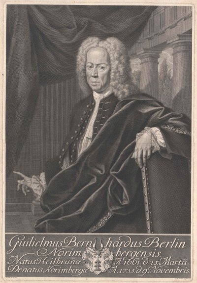 Wilhelm Bernard Berlin autorstwa Artist Unknown
