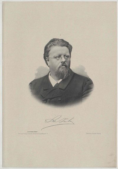 Wilhelm Jahn (druk) autorstwa Artist Unknown