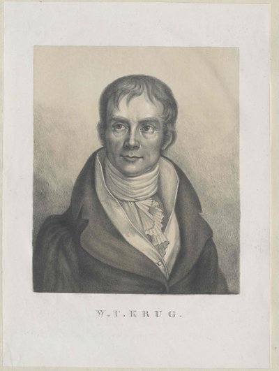 Wilhelm Traugott Krug autorstwa Artist Unknown