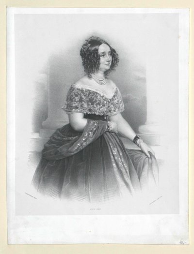Wilhelmina hrabina Colloredo-Mannsfeld autorstwa Artist Unknown