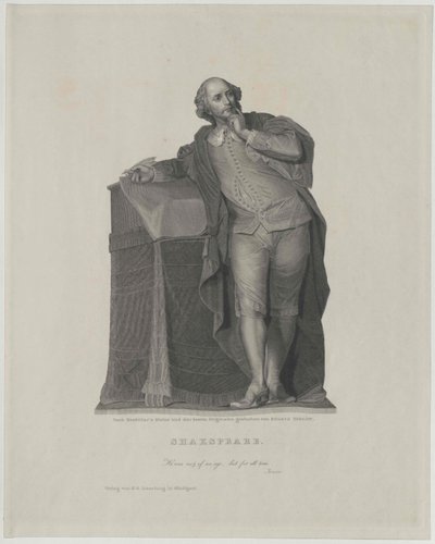 William Szekspir autorstwa Artist Unknown