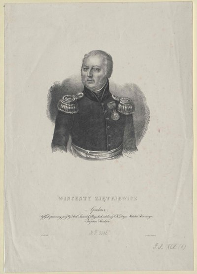 Wincenty Zietkiewicz autorstwa Artist Unknown