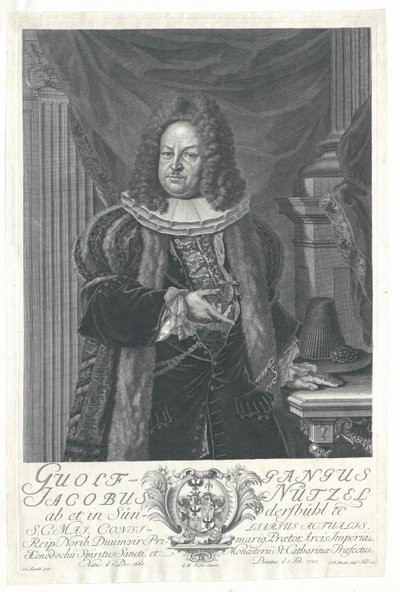 Wolfgang Jacob Nuetzel von Suendersbuehl autorstwa Artist Unknown