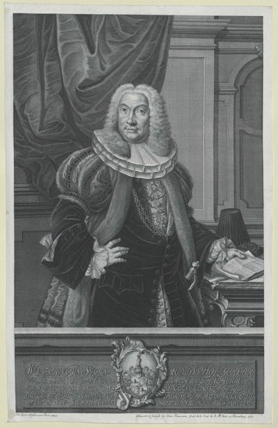 Wolfgang Sigismund Holzschuher autorstwa Artist Unknown