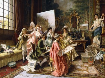 Zajęcia artystyczne, autorstwa Arturo Ricci