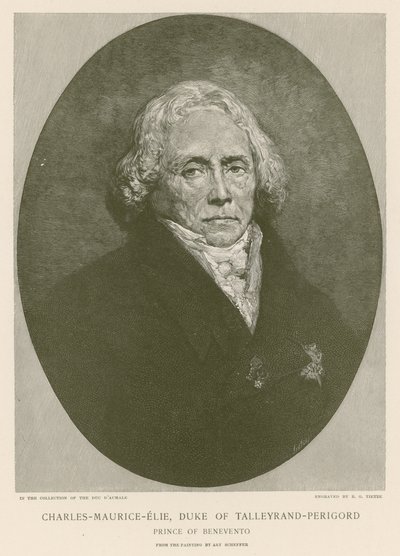 Charles Maurice de Talleyrand-Périgord autorstwa Ary Scheffer