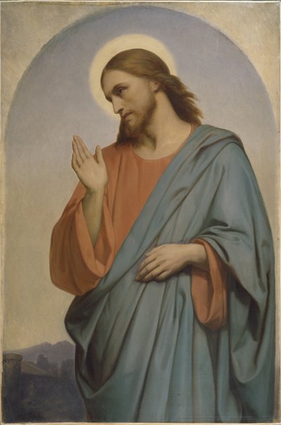 Chrystus opłakujący Jerozolimę autorstwa Ary Scheffer