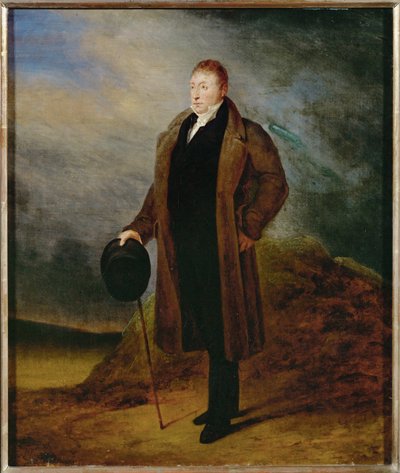 Generał Marie Paul markiz de Lafayette ... (obraz na płótnie) autorstwa Ary Scheffer