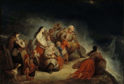 Burza, ok. 1820 r. autorstwa Ary Scheffer