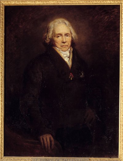 Portret francuskiego polityka Charlesa Maurice
