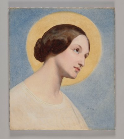 Portret Elżbiety (Elizy ) z Branickich Krasińskiej (1820-1876) autorstwa Ary Scheffer